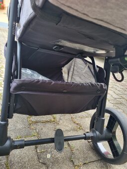 Kočarek Kinderkraft Grande Plus Grey - 6
