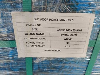 Exteriérová dlažba 120x60x2 cm - 6