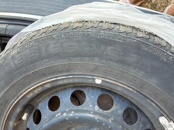 Disky s pneu M+S Nokian R15 195/65, plecháče 4 ks - 6