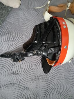 Stará policejní přilba VB, SNB, + Opasek - 6