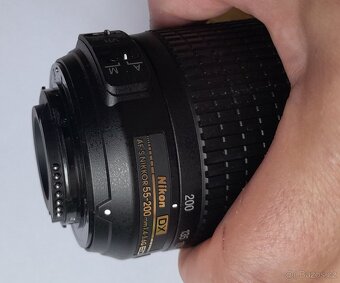 Objektiv  teleobjektiv NIKON 55-200 mm DX AF-S NIKKOR - 6