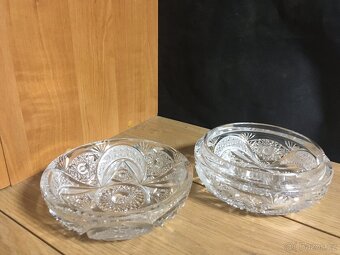 Broušená dóza s víkem - 6