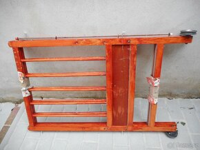 Dětská dřevěná postýlka - 6