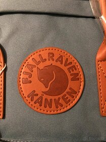 Batohy Fjällräven Kanken bledě modrý s hnědými prvky - 6