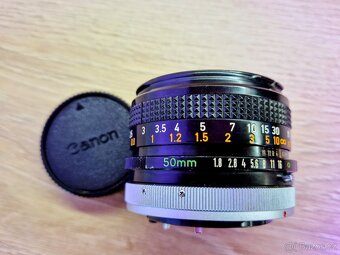 Objektiv Canon FD 50 1.8 S.C. - 6