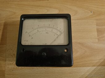 Retro panelový mikro-ampérmetr, Nový⭐ - 6