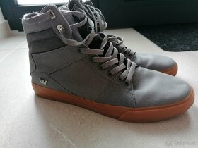 Pánské boty Supra aluminium šedá - 6