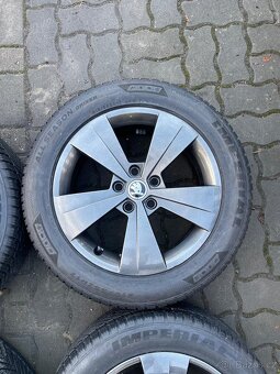 ORIGINÁL Alu Škoda TRITON R17, 5x112 - TOP STAV - 6