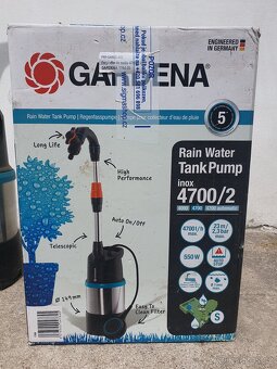 Prodám ponorné čerpadlo zn. GARDENA - 6