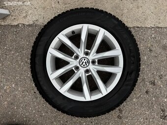 VW DISKY se ZIMNÍMI PNEU 215/60 R16 - 6