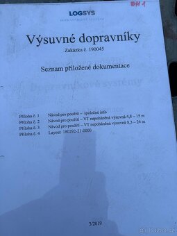 Dopravník - pojízdný kolečkový - 6