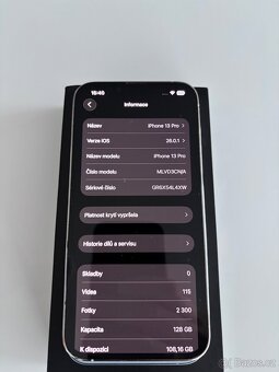 iPHONE 13 PRO 128GB SILVER - 6