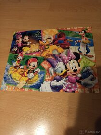 Puzzle a pexeso Disney Mickeyho klubík - 6