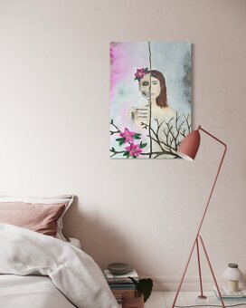 Obraz - Mrtvá krása - Dead beauty 100x70cm - 6