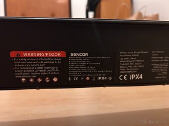 Elektrokoloběžka Sencor Two Long Range – NOVÝ STAV - 6