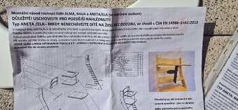 Rostouci detska zidle Hajdalanek Aneta - 6