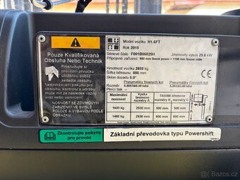 LPG VZV Hyster H1.6FT - 6
