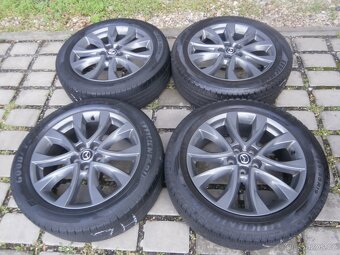 LETNÍ ALU KOLA 5 X 114.3 225 55 19 MAZDA CX 5 ORIGINÁL - 6