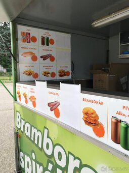 FOOD TRUCK-stánek - do 750kg Ř.O. Skupiny B - nebržděný - 6