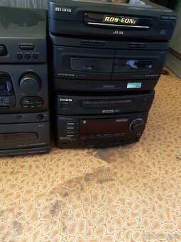 Prodám hifi věže aiwa s reprobedny - 6