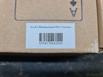 ACEJET HAMMERMAN OLIVE SANTOKU SanMai Damaškový Kuchyňský nů - 6
