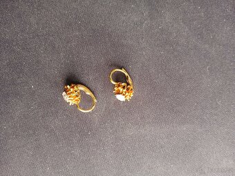Náušnice zlaté - 6