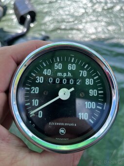 Tachometr škoda 120 v mílích - 6