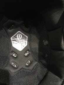 Jezdecká přilba IRH Olania Deluxe, šedá s glitry, M - 6