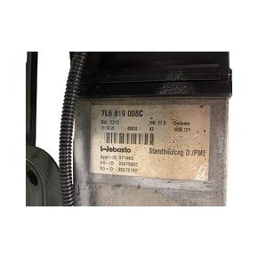 Webasto ohřívače dieslové naftové 7L6819008C VW Touareg 7L - 6