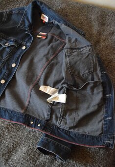 HILFIGER TOMMY Jeans - modrá, bunda ,velikost "M", NOVÁ - 6