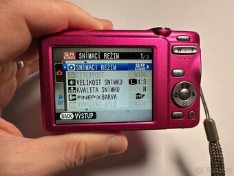 Fujifilm FinePix JX500 Růžový - 6