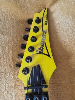 Kytara Ibanez RG350M – Desert Yellow – s tvrdým pouzdrem - 6