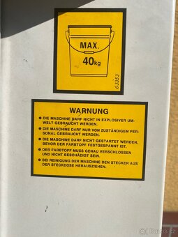 Gyroskopický shaker Herbol SO-40a – míchačka barev 40 kg - 6