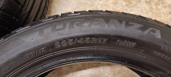 LETNÍ SADA PNEU  225/45 R17 91W  BRIDGESTONE na Octavii - 6