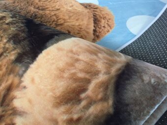 Dětský koberec Ultrasoft Medvídek modrý (N.O.V.Ý) - 6