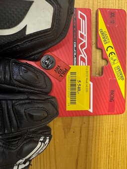 Kožené moto rukavice FIVE RFX1 - 6
