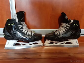 Prodám brankářské brusle Bauer Elite vel.7,5 - 6
