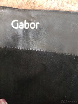 Kožené kozačky Gabor vel. 39 - 6