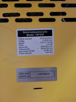 Kotoučová pila TSF 250 - 6