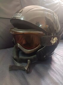 Lyžařská helma Giro Hielo s brýlemi TCM, XL - 6