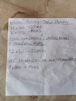 Vruty a šrouby - 6
