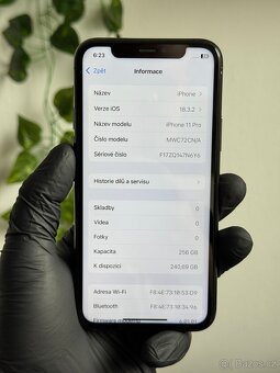 iPhone 11 Pro 256GB - 100% baterie, nefunkční Face ID - 6