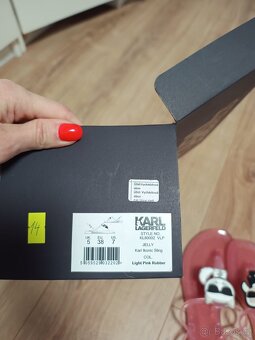 Nové originál sandály/žabky Karl Lagerfeld 38 - 6