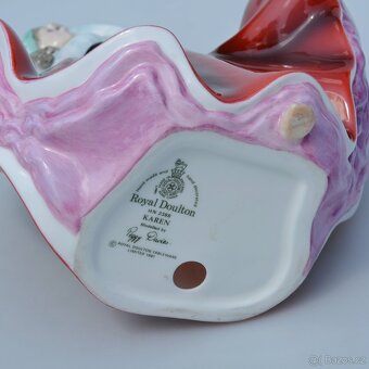 Royal Doulton 2 sběratelské porcelánové sošky - Tanečnice - 6