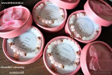 Minerální náramek náramky z minerálů a polodrahokamů - 6