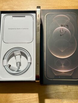 iPhone 12 Pro Gold BATERIE 100% TOP - 6