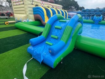 Skákaci hrad loď s bazénom - 6