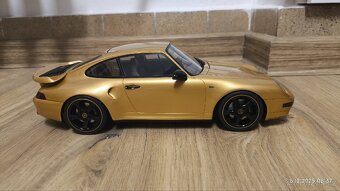 Model Porsche 911 (993) Turbo S Project Gold 1:18 GT Spirit - 6