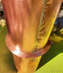 Měděná stříška na komín, gril, odvětrání atd. - 6