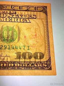 USA - Bankovka 100 Dollars 1996 - Serie AB - 6